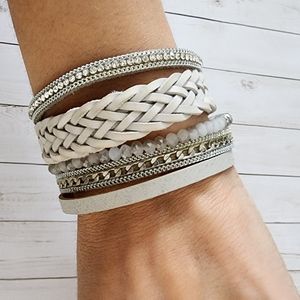 Multi texture bracelet